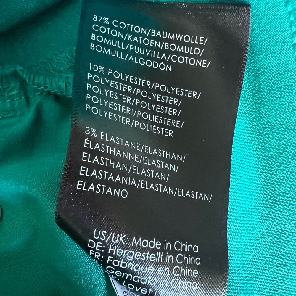 Liverpool Turquoise Kick Flare Crop Jeans, 14 - Picture 9 of 10